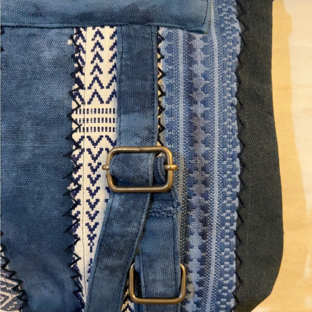 Demdaco Your Journey
Indigo Blue Patchwork
Backpack. - Picture 3 of 16